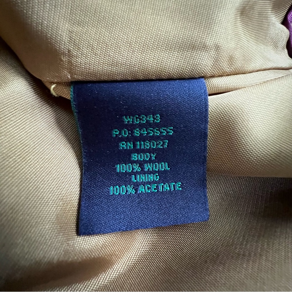 Boden Mustard Green Wool Pencil Skirt, Size 10 - Picture 6 of 10